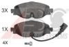 VW 8V0698151B Brake Pad Set, disc brake